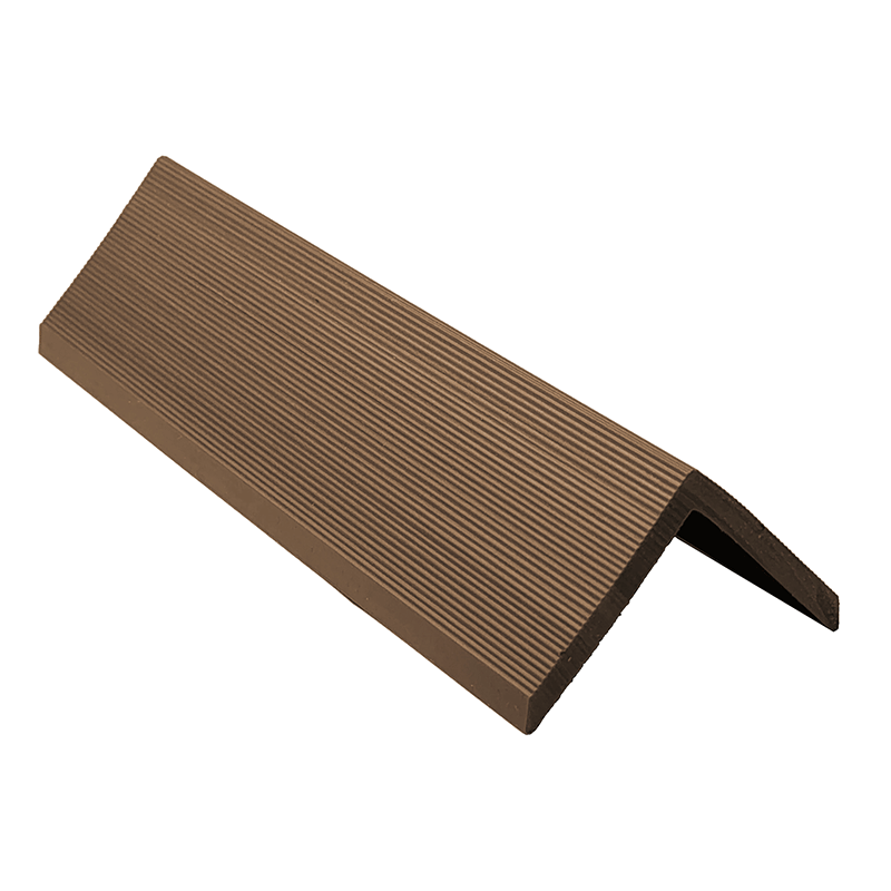 55mm x 55mm WPC Golden Teak External Angle 3.6m image